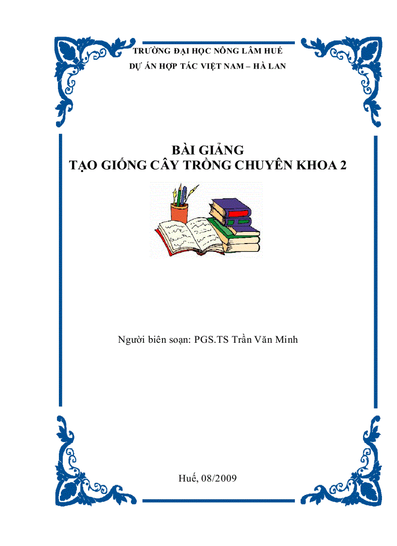 image for page Bài giảng Tạo giống cây trồng chuyên khoa 2