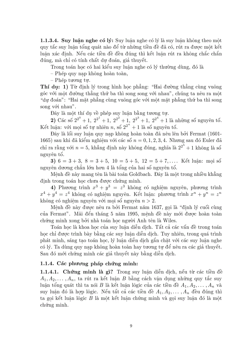 image for page Giáo trình cơ sở toán học