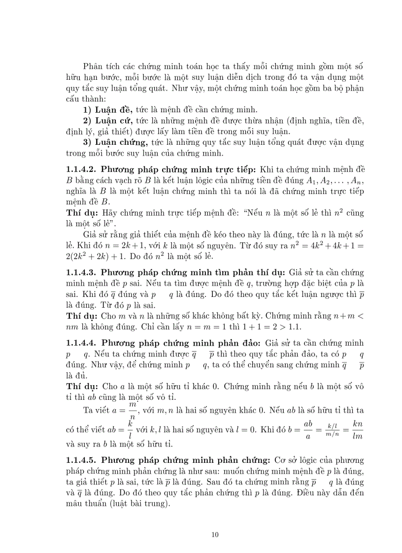 image for page Giáo trình cơ sở toán học