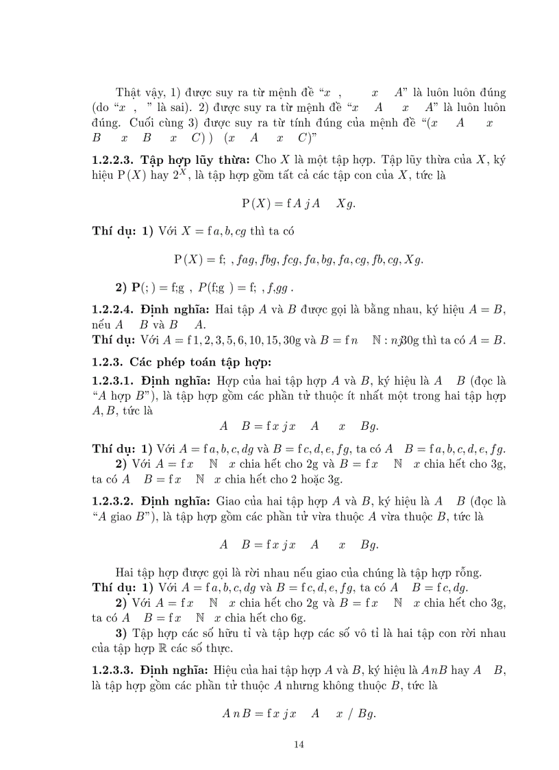 image for page Giáo trình cơ sở toán học