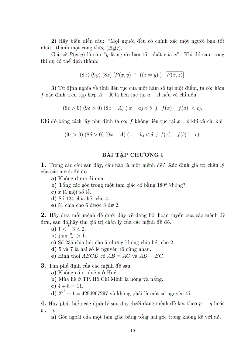 image for page Giáo trình cơ sở toán học