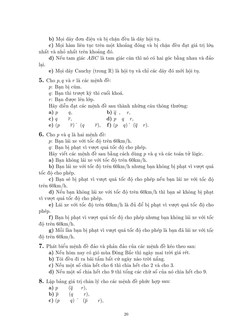 image for page Giáo trình cơ sở toán học