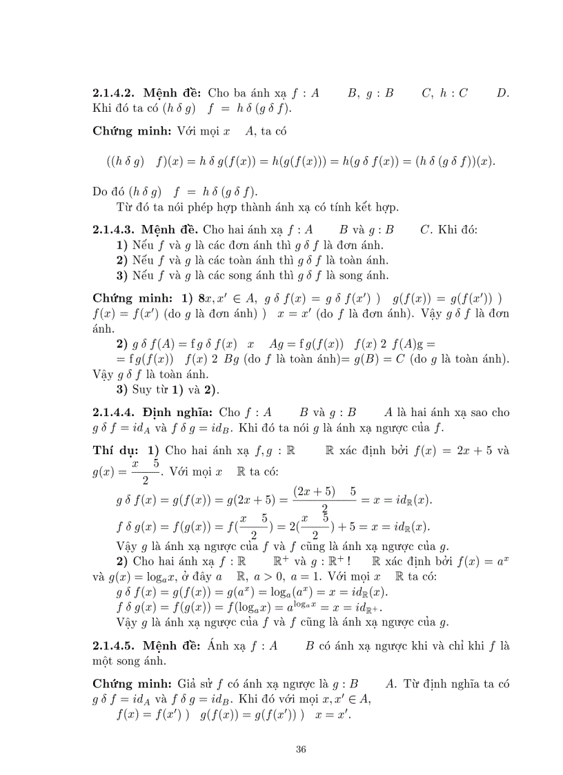 image for page Giáo trình cơ sở toán học