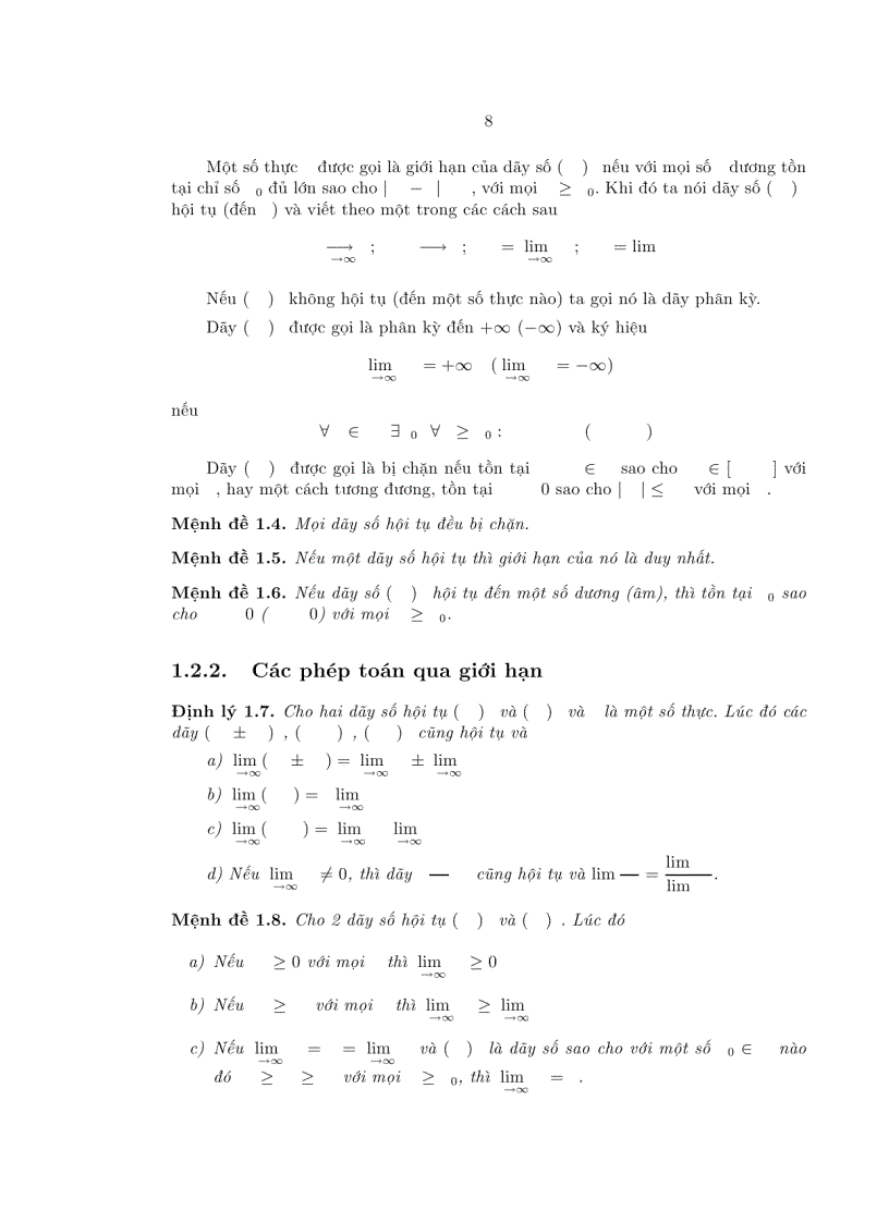 image for page Giáo trình Giải tích 1 2 3