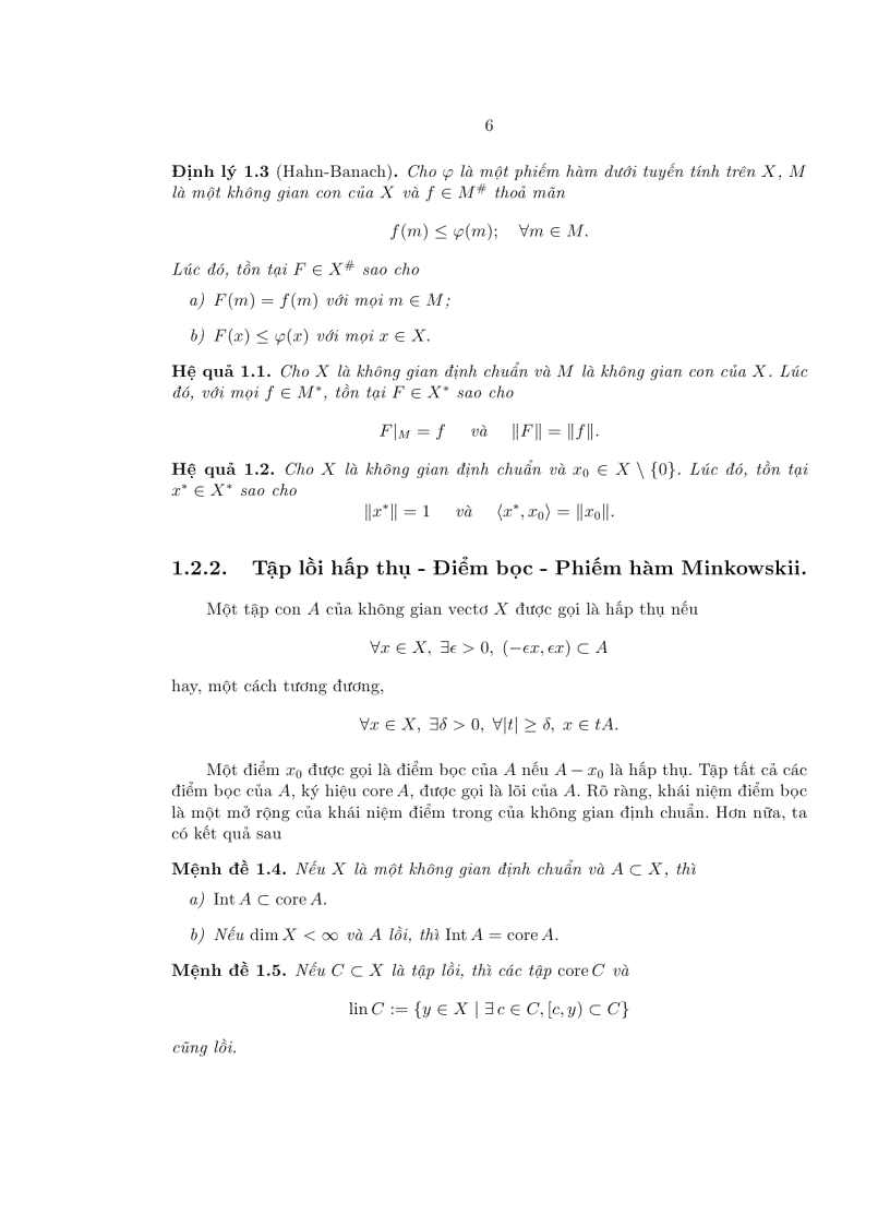 image for page Giáo trình Giải tích lồi