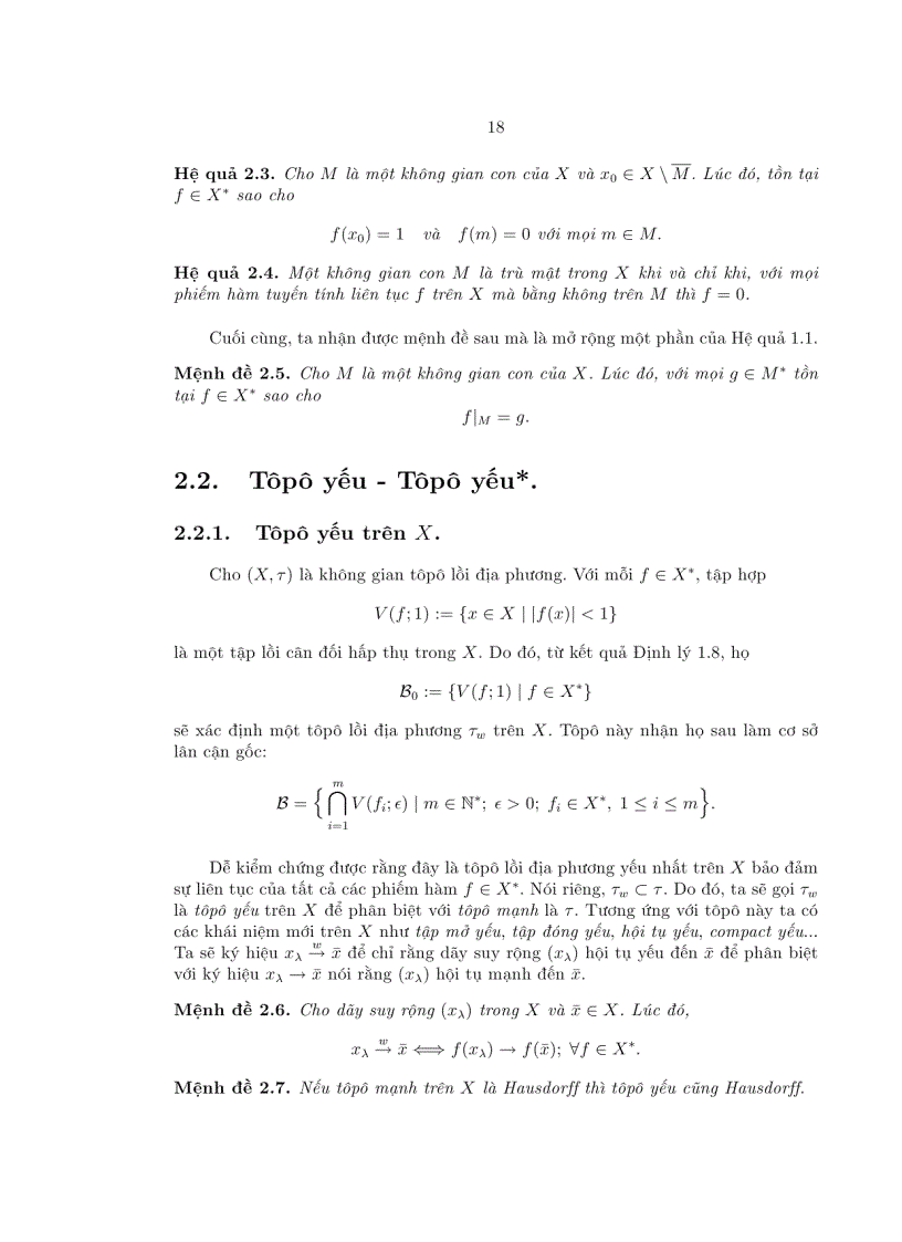 image for page Giáo trình Giải tích lồi