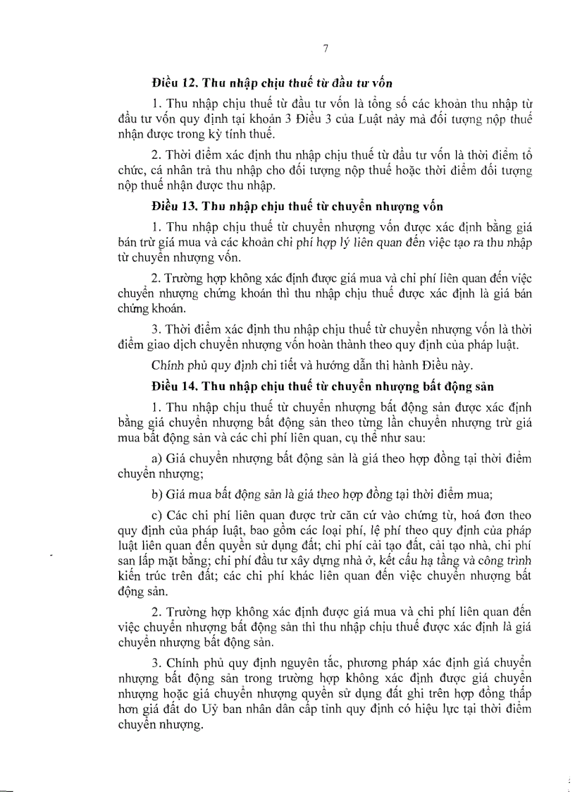 image for page Luật thuế thu nhập