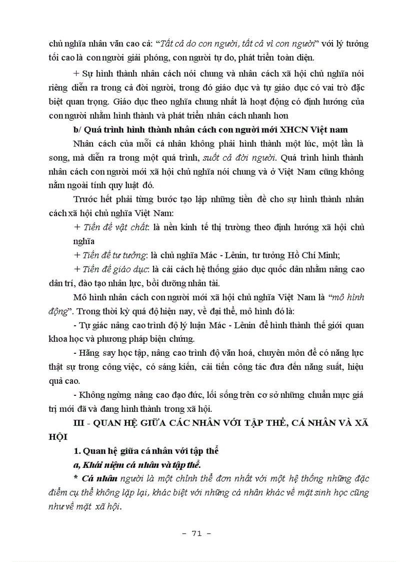 image for page Bài giảng chính trị