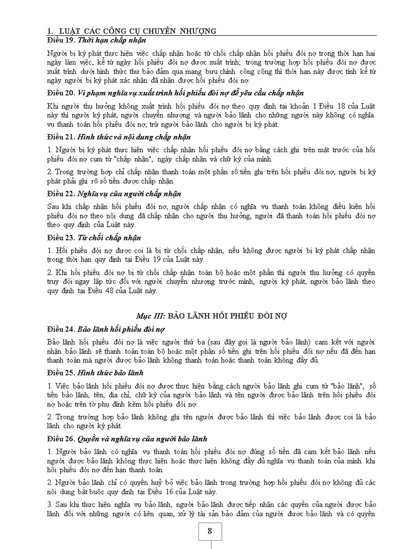 image for page Bộ sưu tập t&#224;i liệu thanh to&#225;n quốc tế