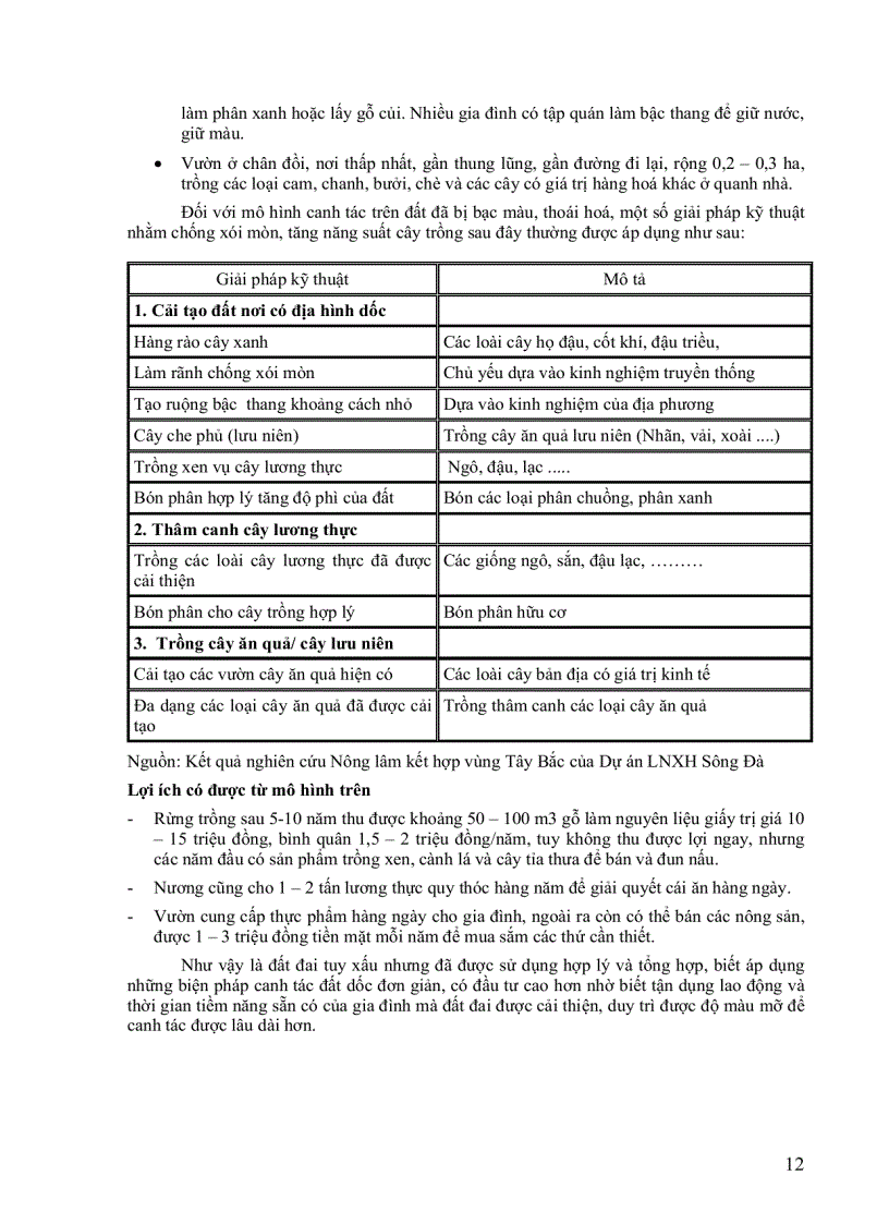 image for page Cẩm nang ngành lâm nghiệp Sản xuất nông lâm kết hợp ở Việt Nam