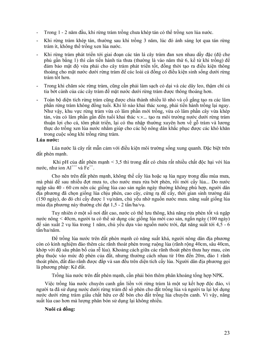 image for page Cẩm nang ngành lâm nghiệp Sản xuất nông lâm kết hợp ở Việt Nam