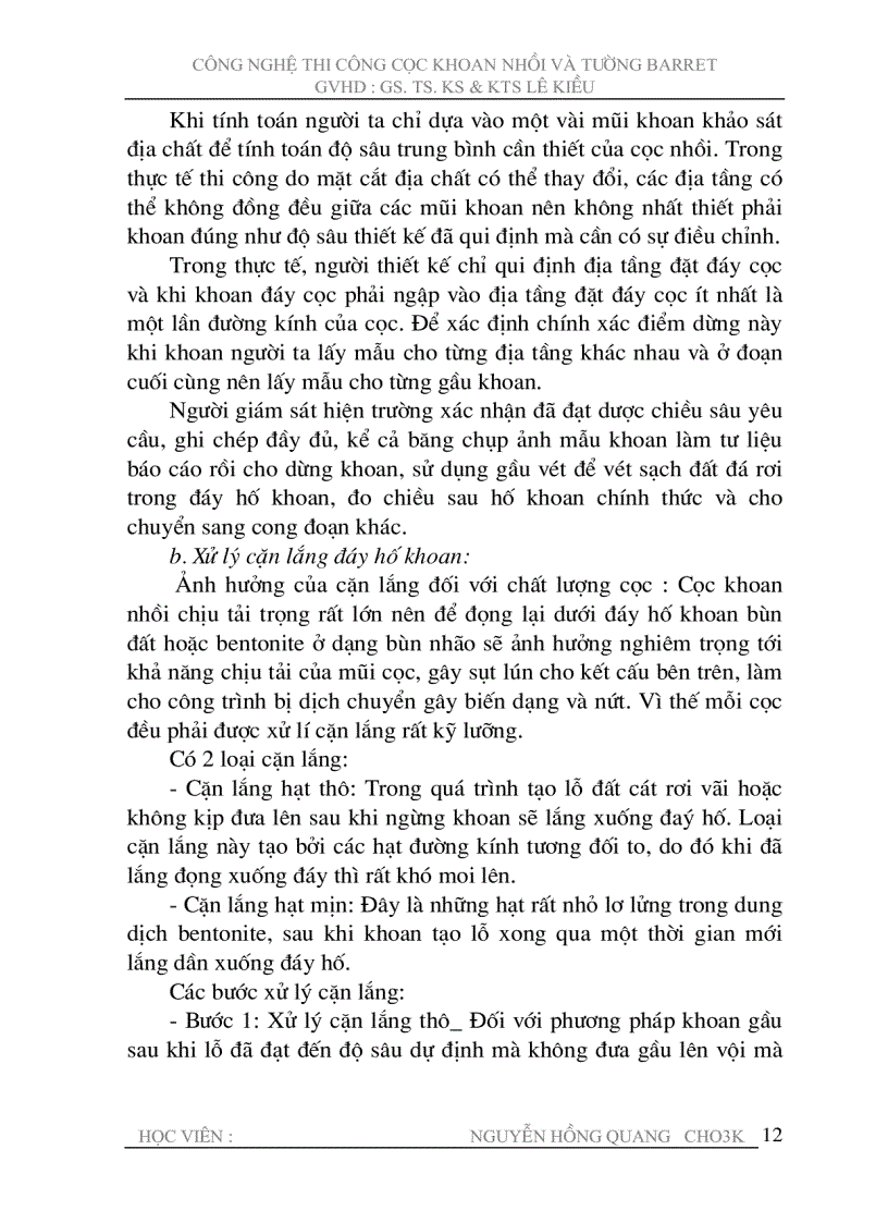 image for page Công Nghệ Thi Công Cọc Khoan Nhồi và Tường Barret