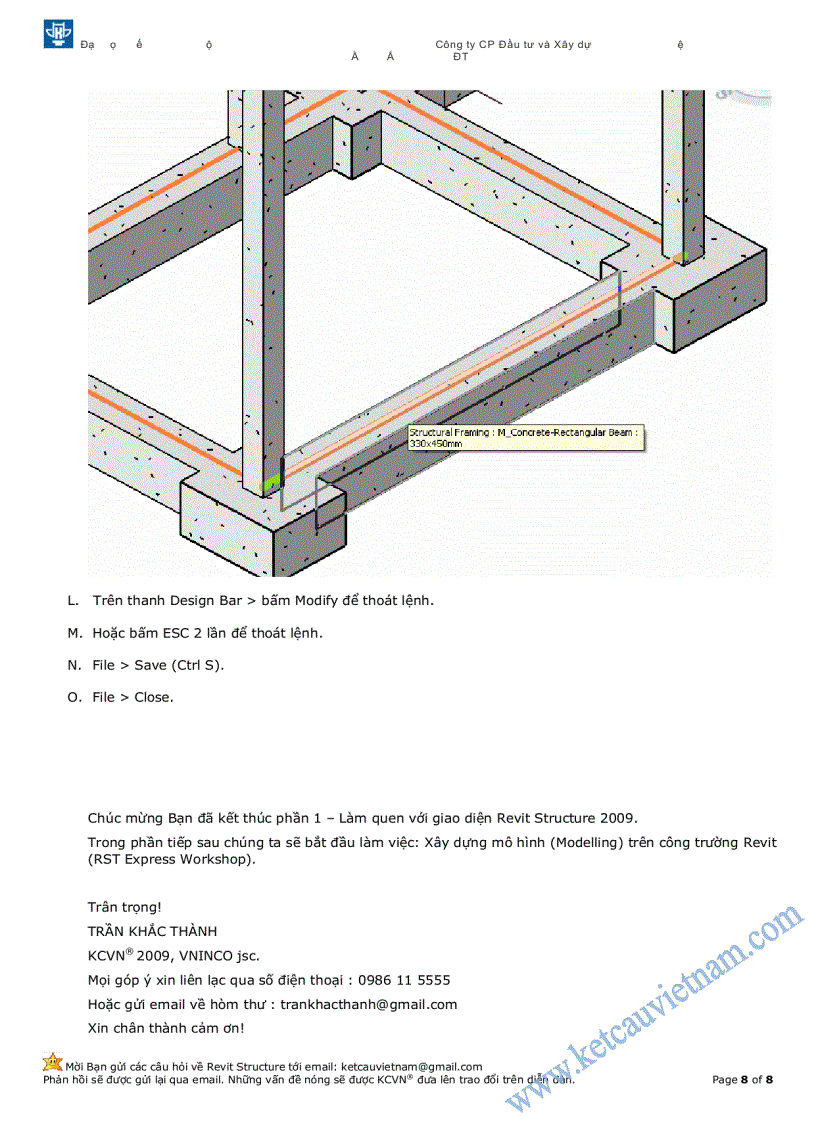 image for page Hướng Dẫn Revit Structure