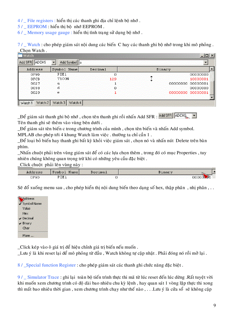 image for page Hướng dẫn sử dụng chương trình lập trinh C cho vi điều khiển PIC