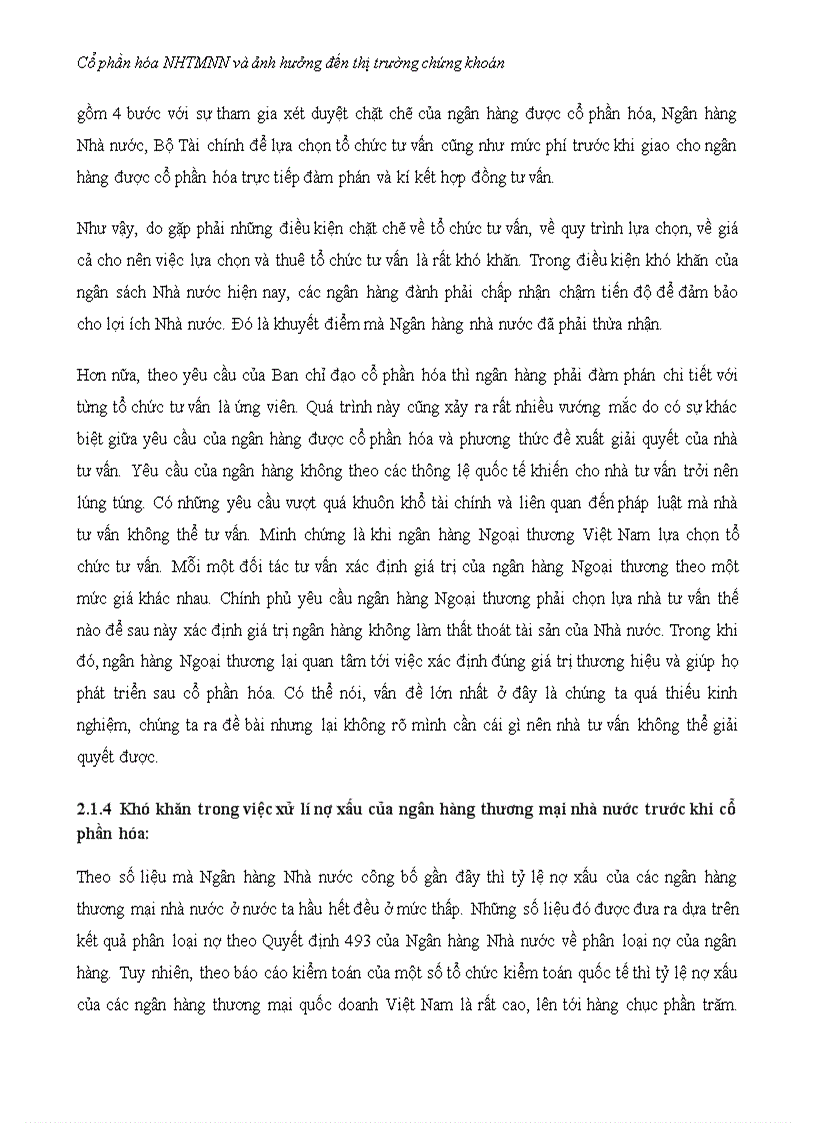 image for page Tiểu luận thị trường tài chính ảnh hưởng của thị trường chứng khoán đến nhtm việt nam