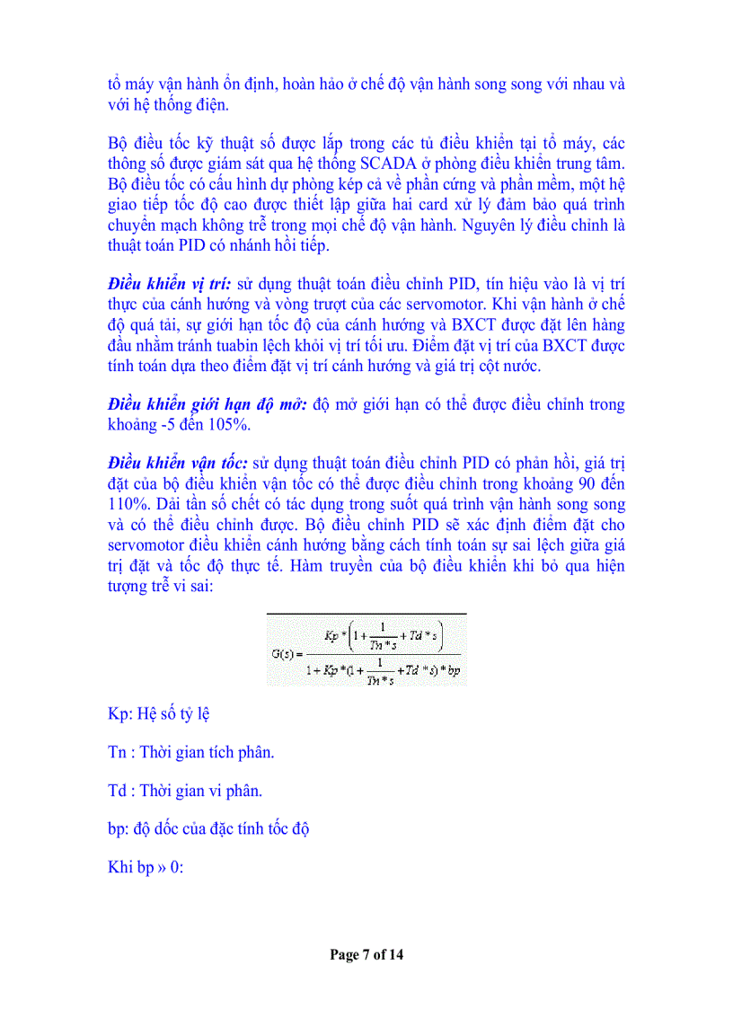 image for page Các nguyên lý điều tốc