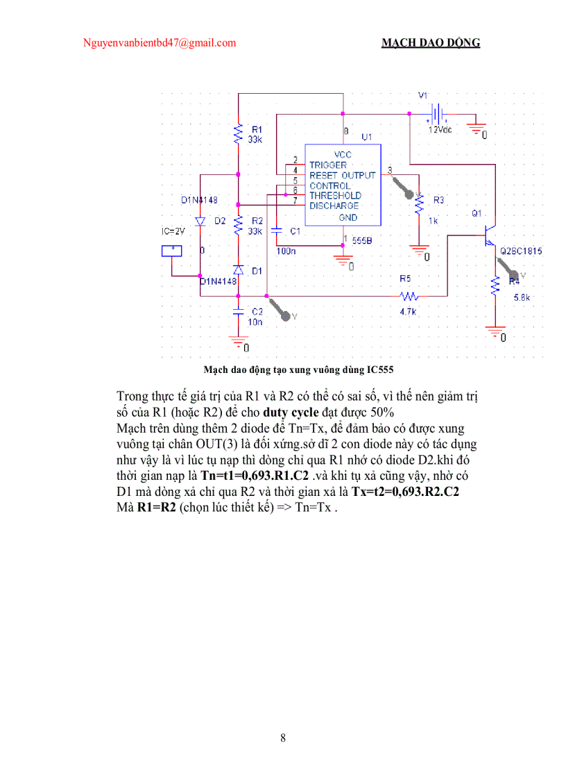 image for page Tạo Mạch Xung Sử Dụng IC LM555