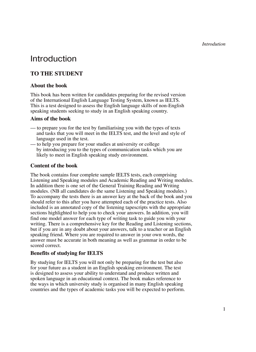 image for page Sách luyện thi IELTS rất hay