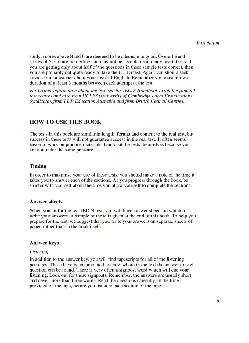 image for page Sách luyện thi IELTS rất hay