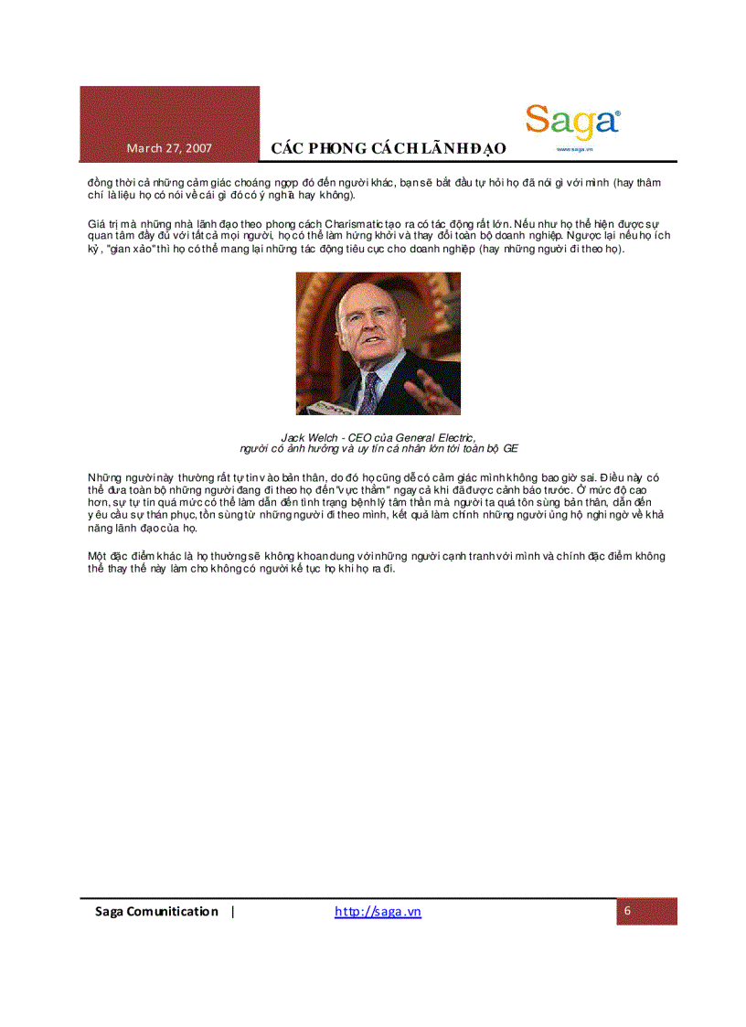 image for page Các phong cách lãnh đạo