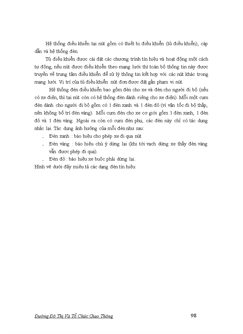 image for page Giáo trình Đường Đô Thị và Tổ Chức Giao Thông