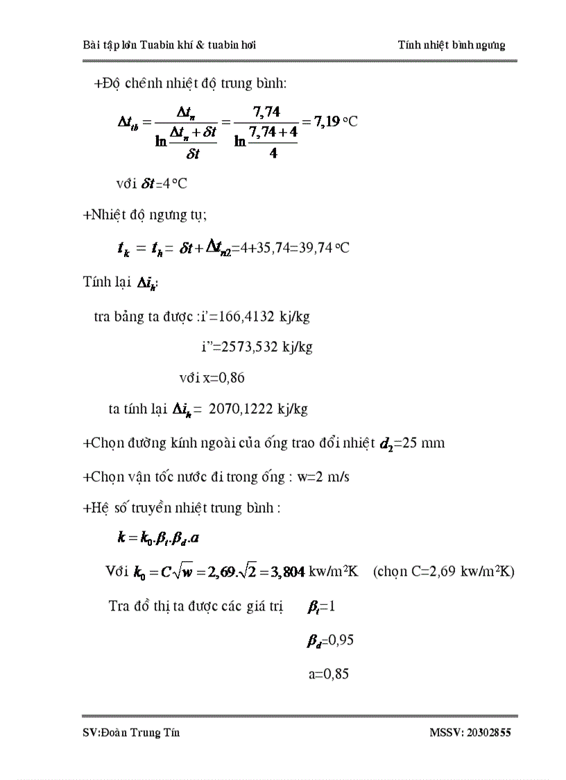 image for page Bài tập lớn tuabin Tính nhiệt và vẽ cấu tạo bình ngưng kiểu bề mặt