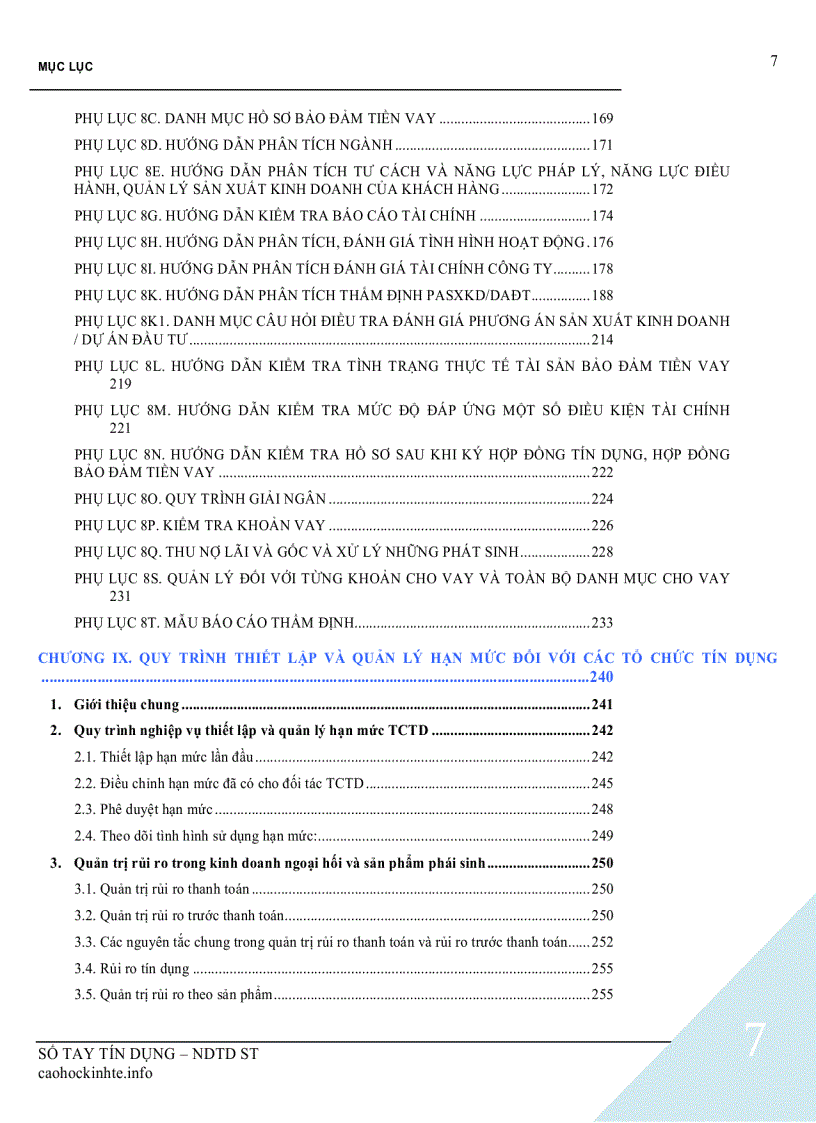image for page Cẩm nang tín dụng Sổ tay tín dụng CHUẨN cho mọi ngân hàng