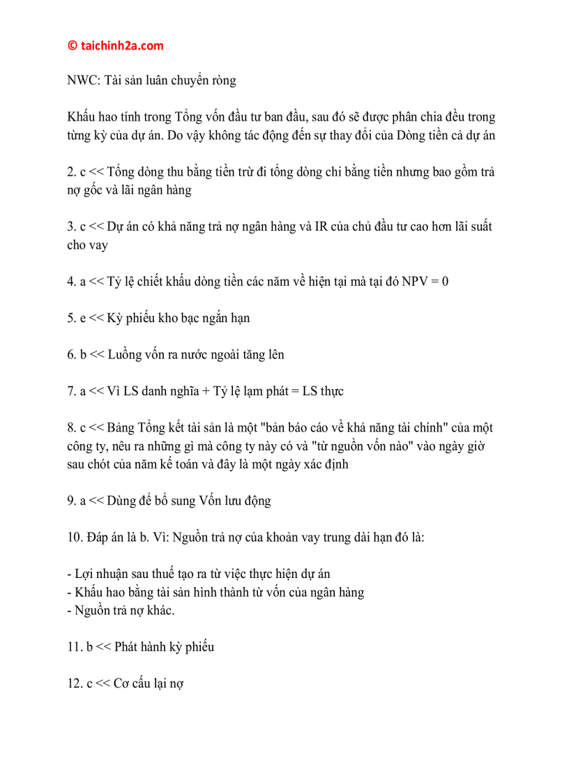 image for page Tài liệu ôn thi về ngân hàng rất hay 1