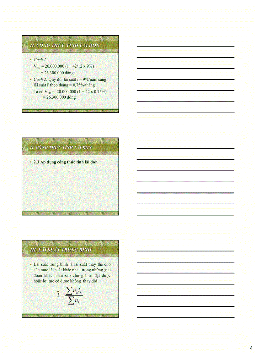 image for page Bài giảng môn toán tài chính Đại học kinh tế hay