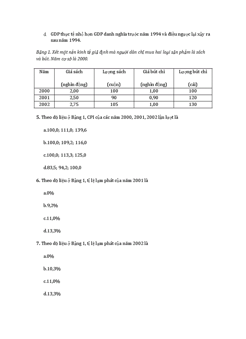 image for page Bài giảng Kinh tế vi mô đại học kinh tế có đề thi hay