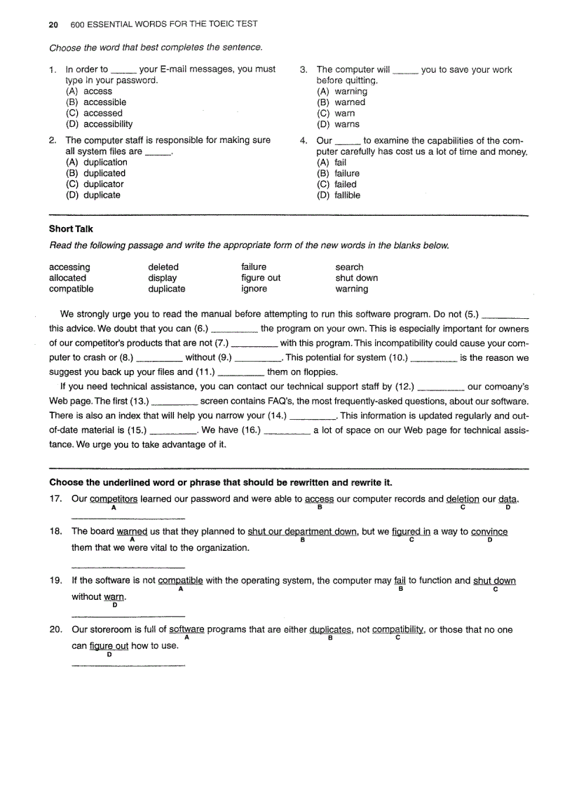 image for page Tổng hợp các quyển sách luyện thi TOEIC rất hay