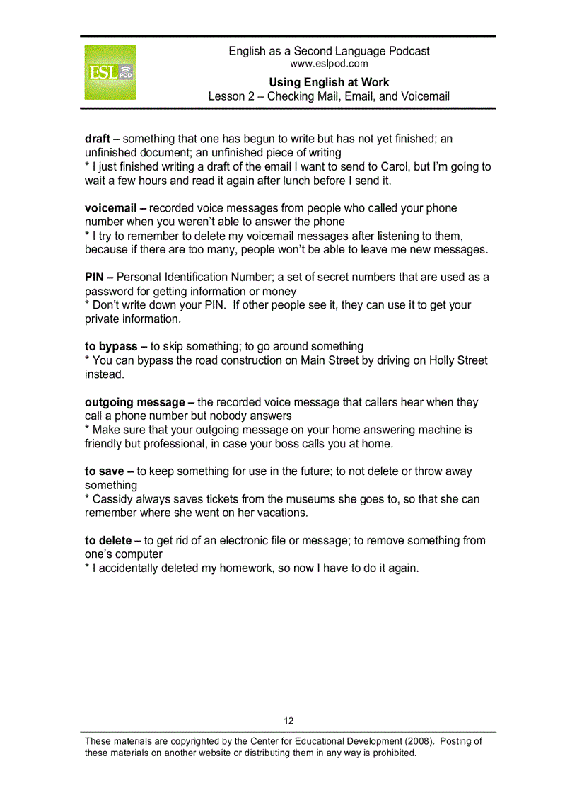 image for page Tổng hợp các tài liệu về tiếng anh rất hay