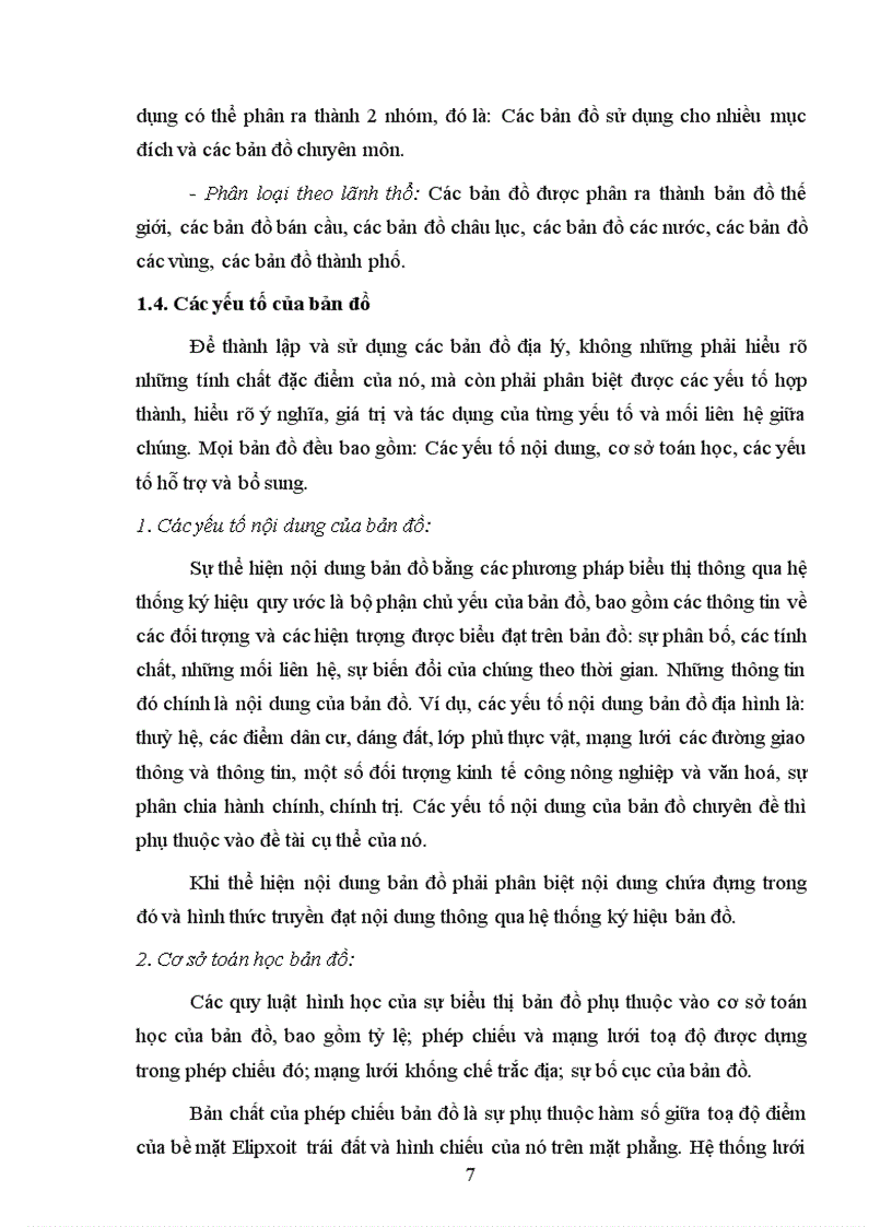 image for page Giáo trình Bản đồ học