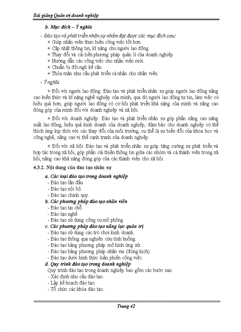 image for page Bài giảng Quản trị doanh nghiệp dành cho SV Đại học Cao đẳng