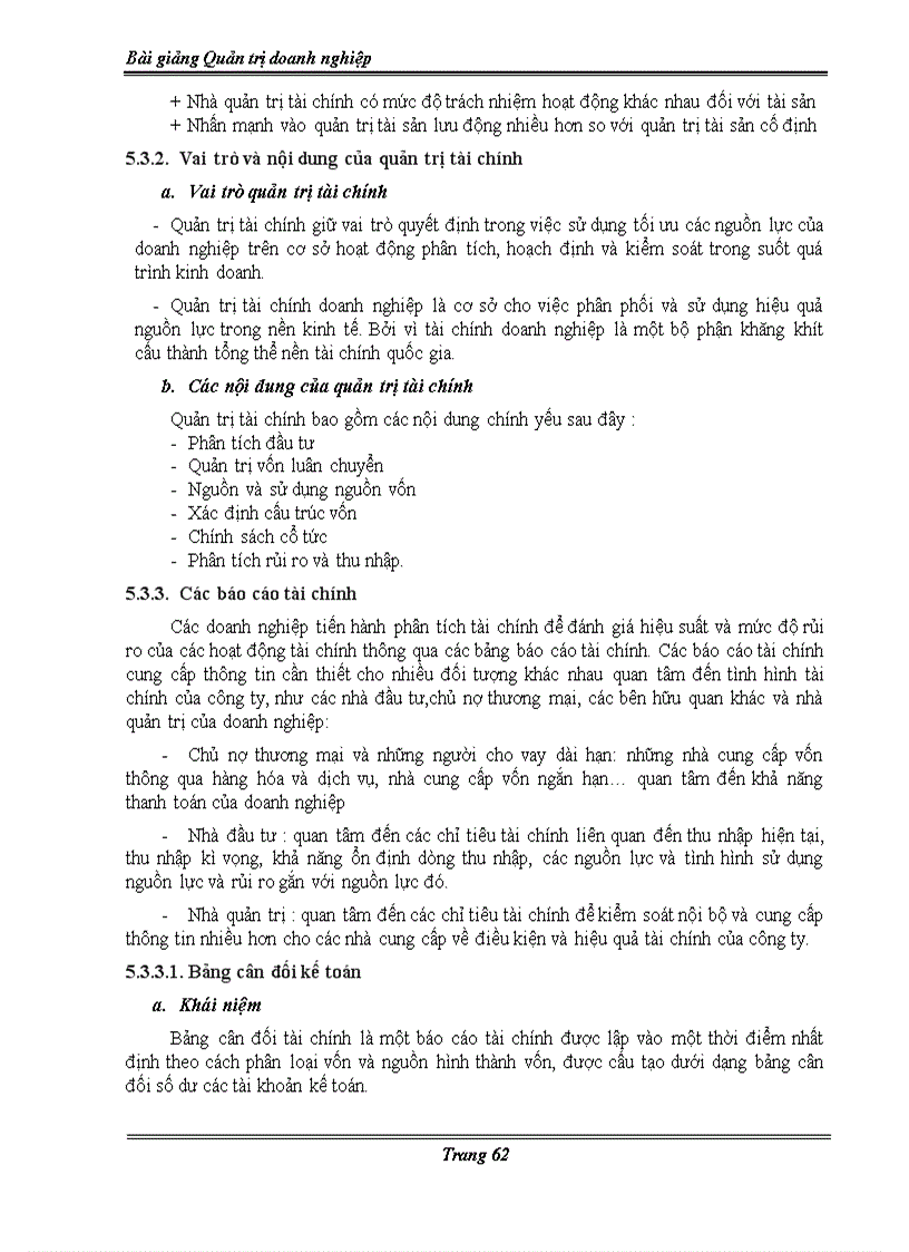 image for page Bài giảng Quản trị doanh nghiệp dành cho SV Đại học Cao đẳng