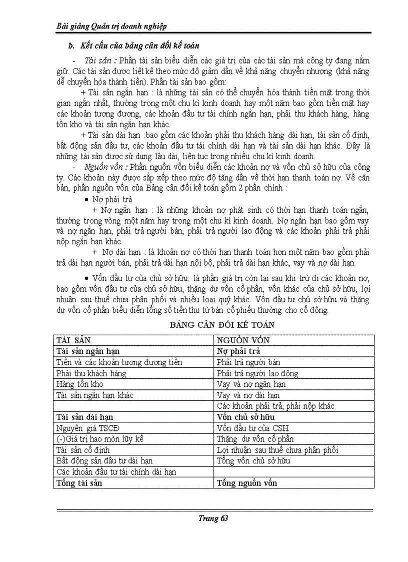 image for page Bài giảng Quản trị doanh nghiệp dành cho SV Đại học Cao đẳng