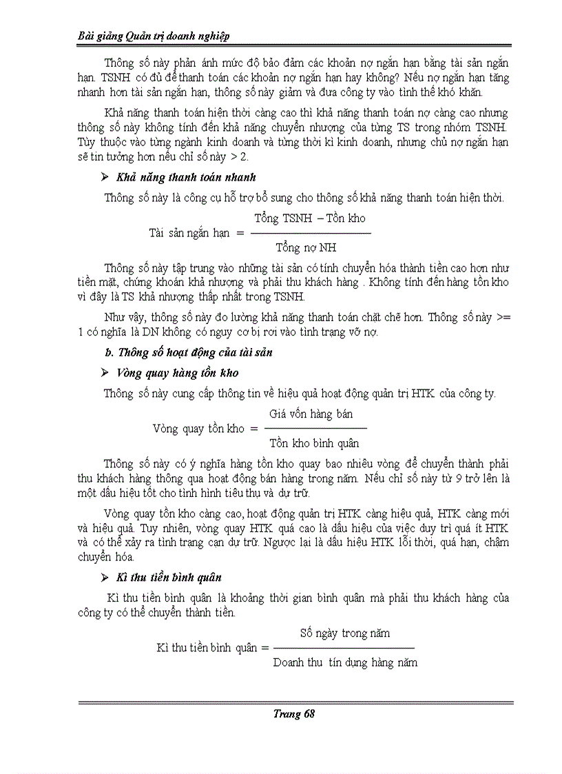 image for page Bài giảng Quản trị doanh nghiệp dành cho SV Đại học Cao đẳng