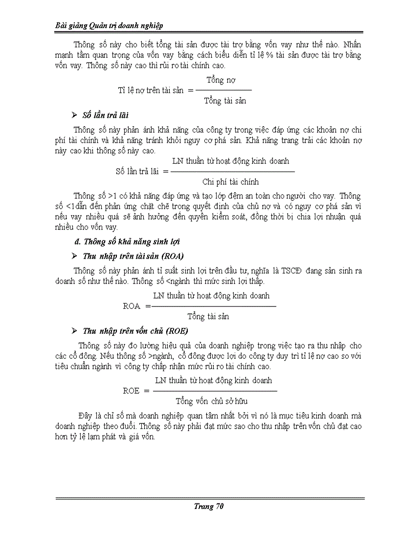 image for page Bài giảng Quản trị doanh nghiệp dành cho SV Đại học Cao đẳng