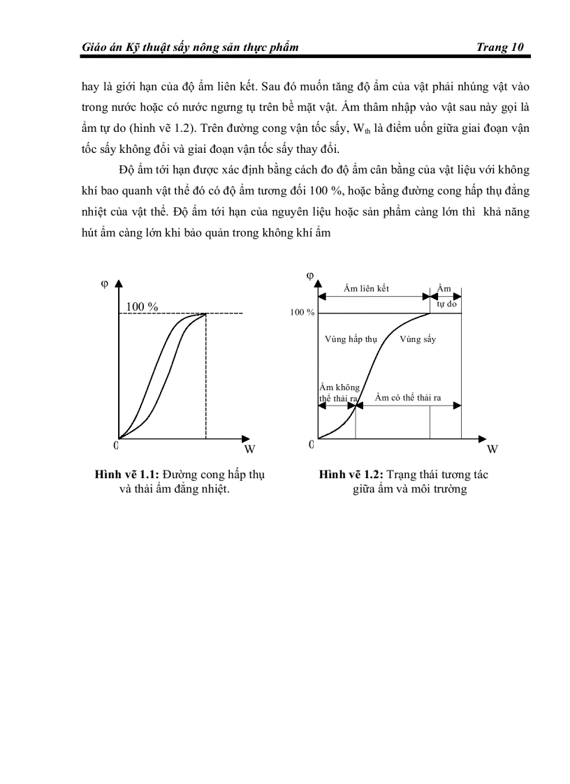 image for page Giáo án kỹ thuật sấy nông sản thực phẩm