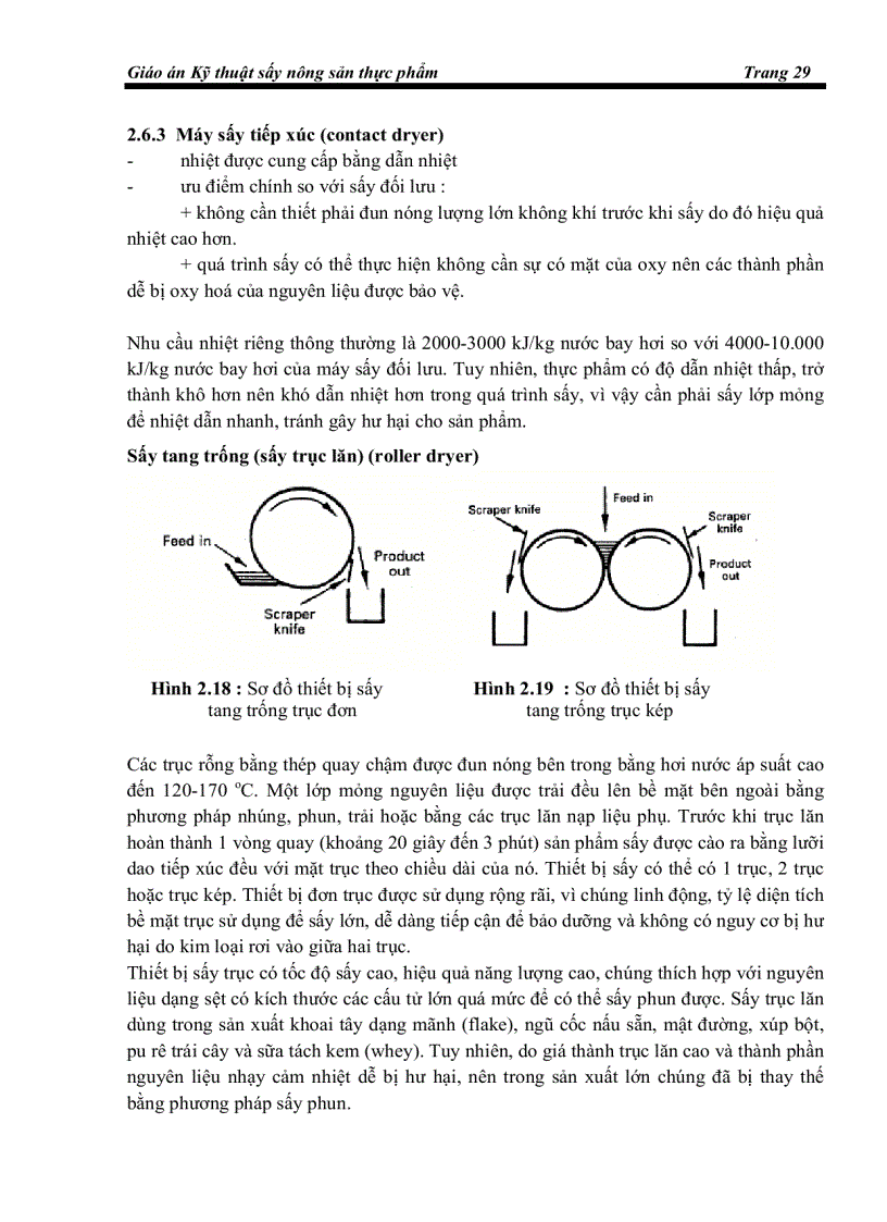 image for page Giáo án kỹ thuật sấy nông sản thực phẩm