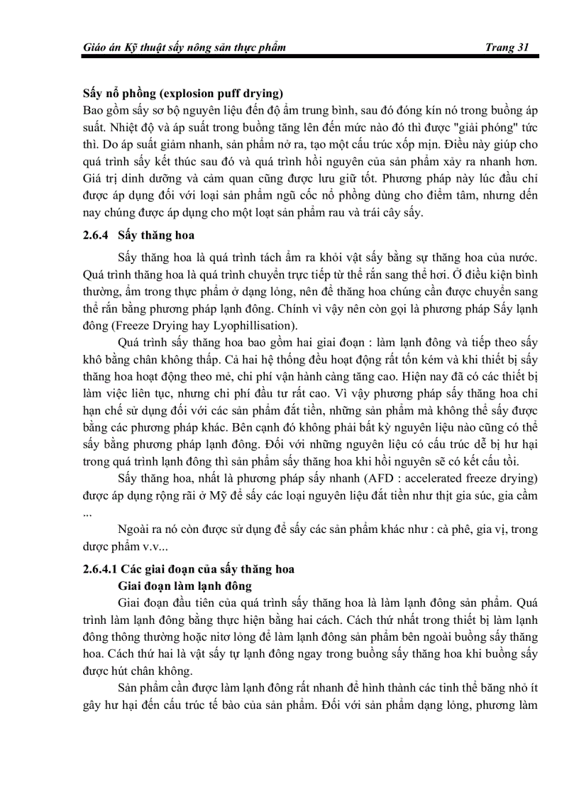 image for page Giáo án kỹ thuật sấy nông sản thực phẩm