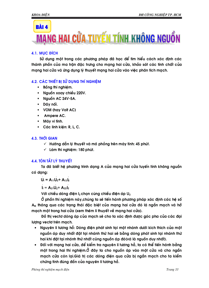 image for page Hướng dẫn thí nghiệm mạch điện