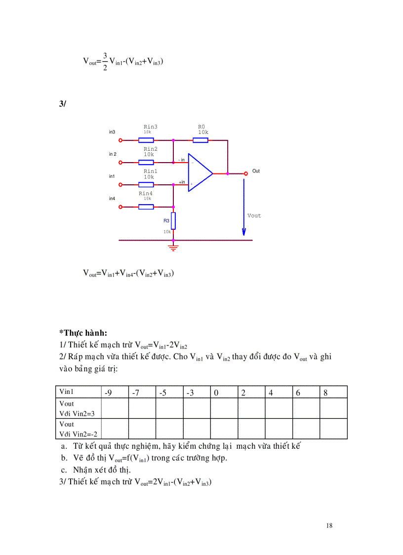 image for page Các loại mạch khuếch đại va Mô phỏng