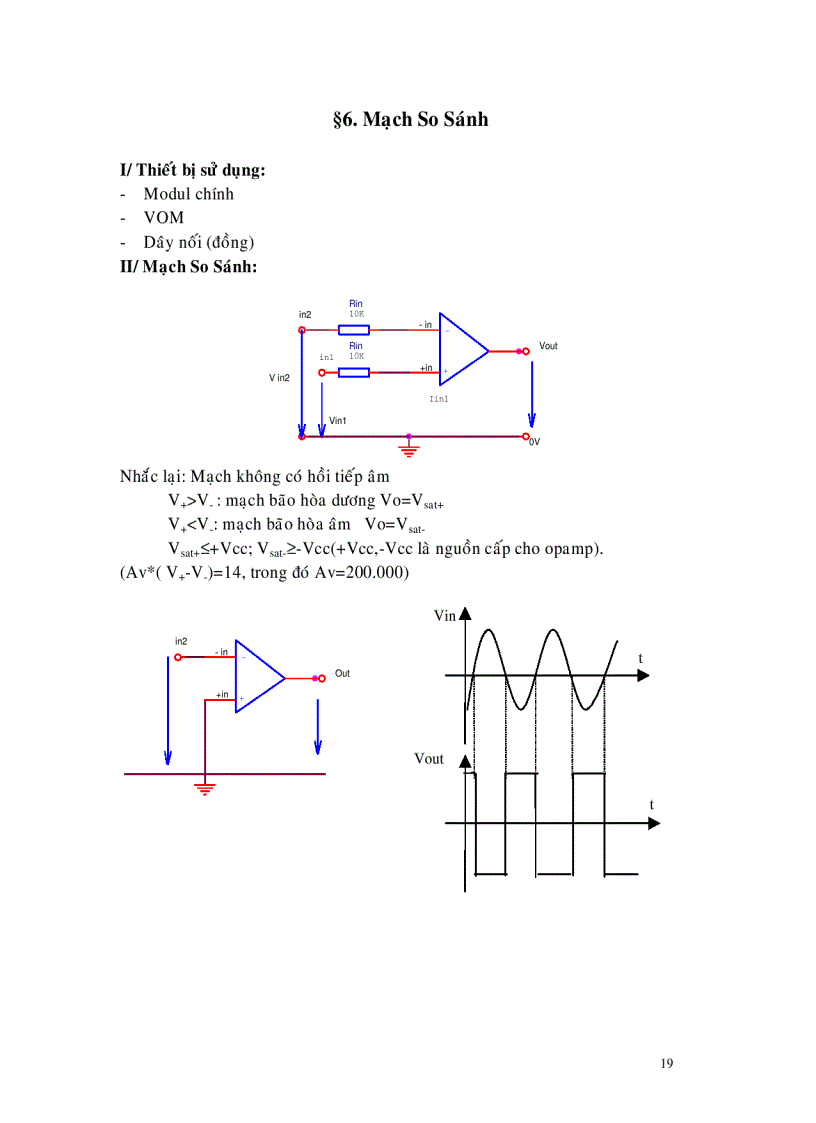 image for page Các loại mạch khuếch đại va Mô phỏng