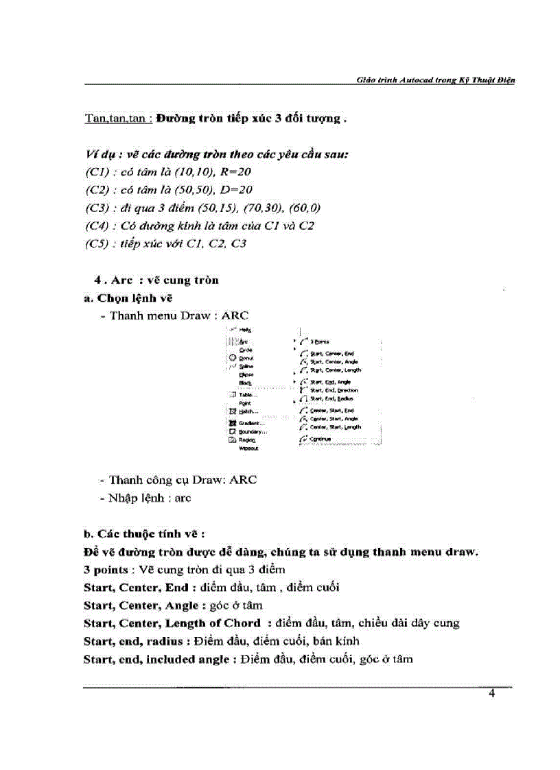 image for page Giáo trình AutoCAD trong kỹ thuật điện