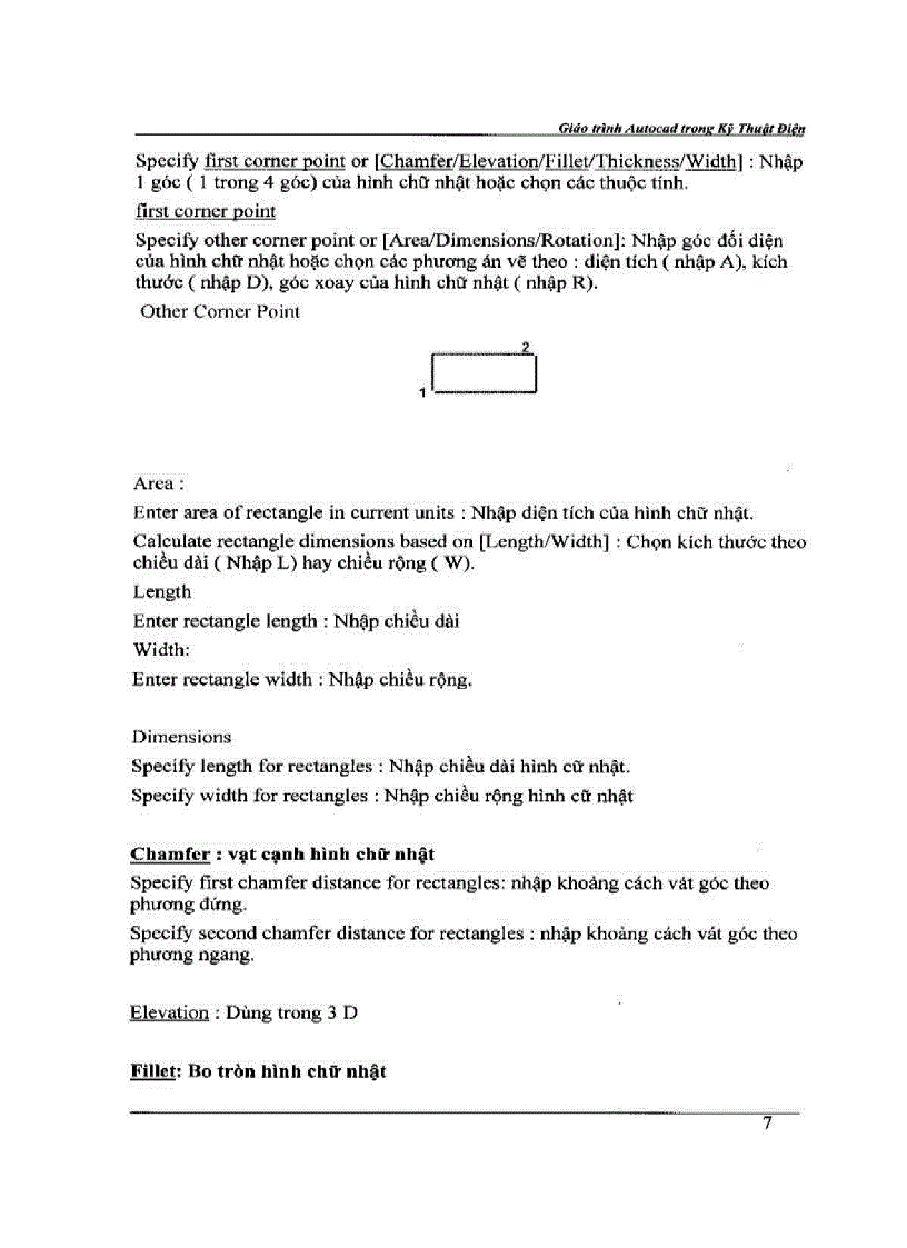 image for page Giáo trình AutoCAD trong kỹ thuật điện