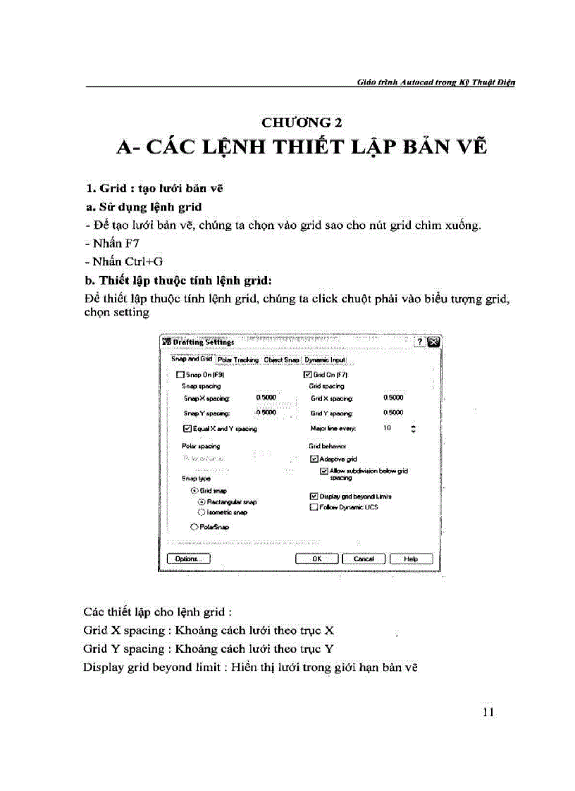 image for page Giáo trình AutoCAD trong kỹ thuật điện