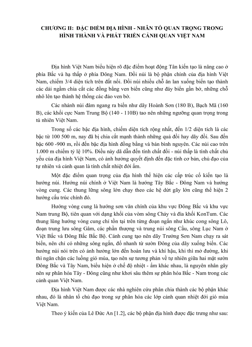 image for page Cơ sở cảnh quan học của việc sử dụng hợp lí tài nguyên thiên nhiên bảo vệ môi trường lãnh thổ Việt Nam