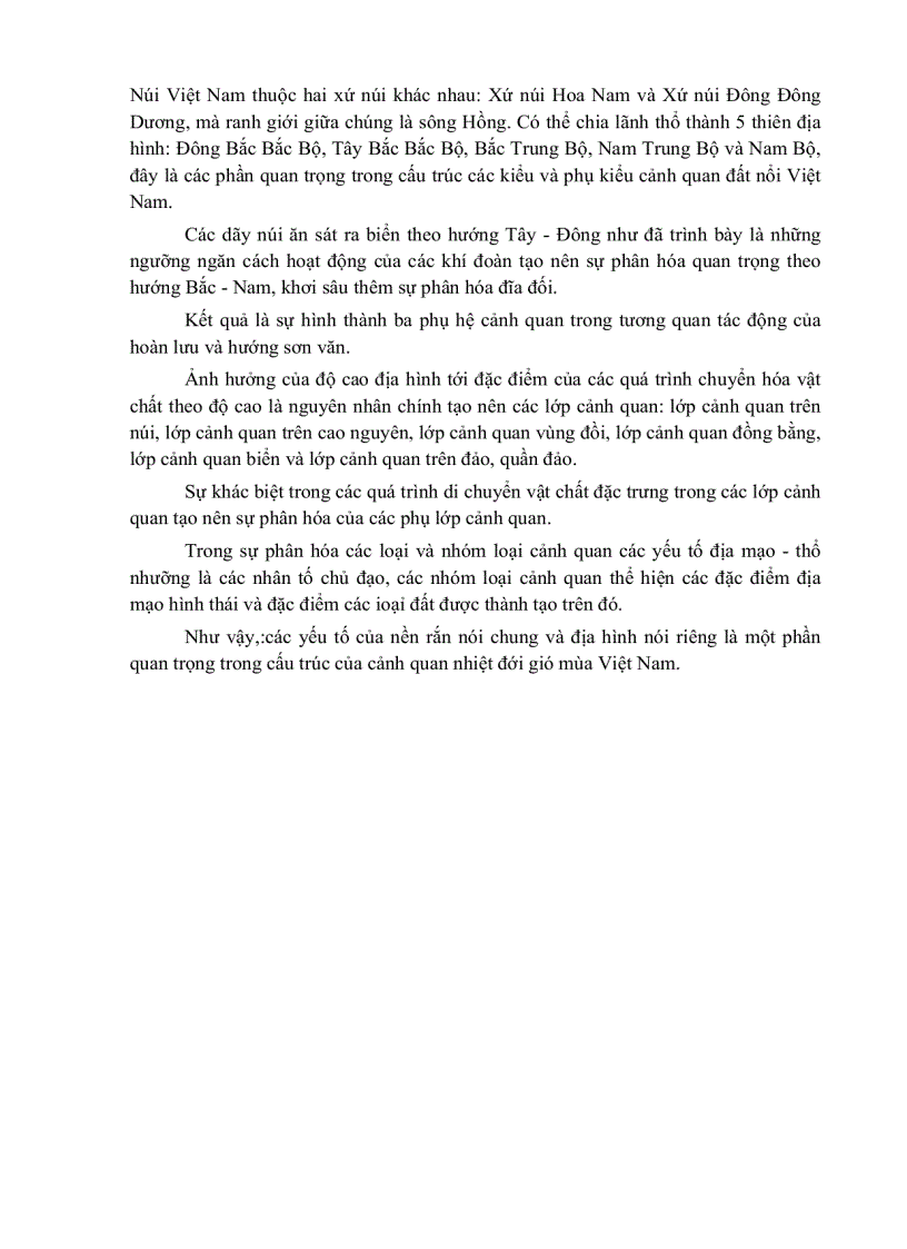 image for page Cơ sở cảnh quan học của việc sử dụng hợp lí tài nguyên thiên nhiên bảo vệ môi trường lãnh thổ Việt Nam