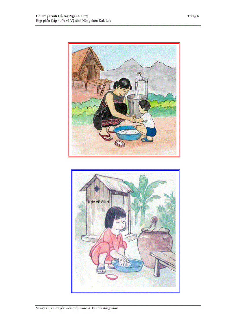 image for page Các mô hình cấp nước và nhà vệ sinh